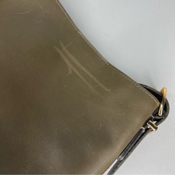 Madewell Burnt Olive Green The Essential Mini Bucket Tote - Picture 4 of 6